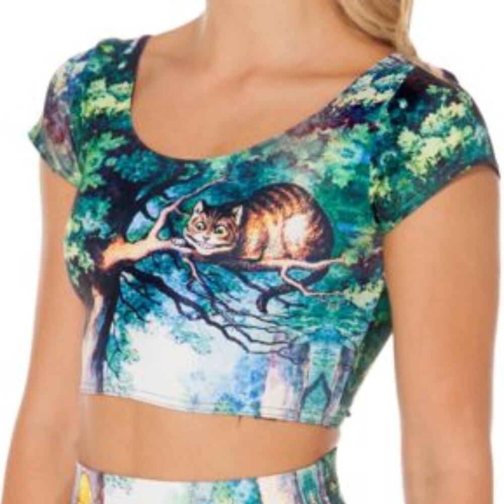 NWOT Blackmilk Alice in Wonderland Nana Top S